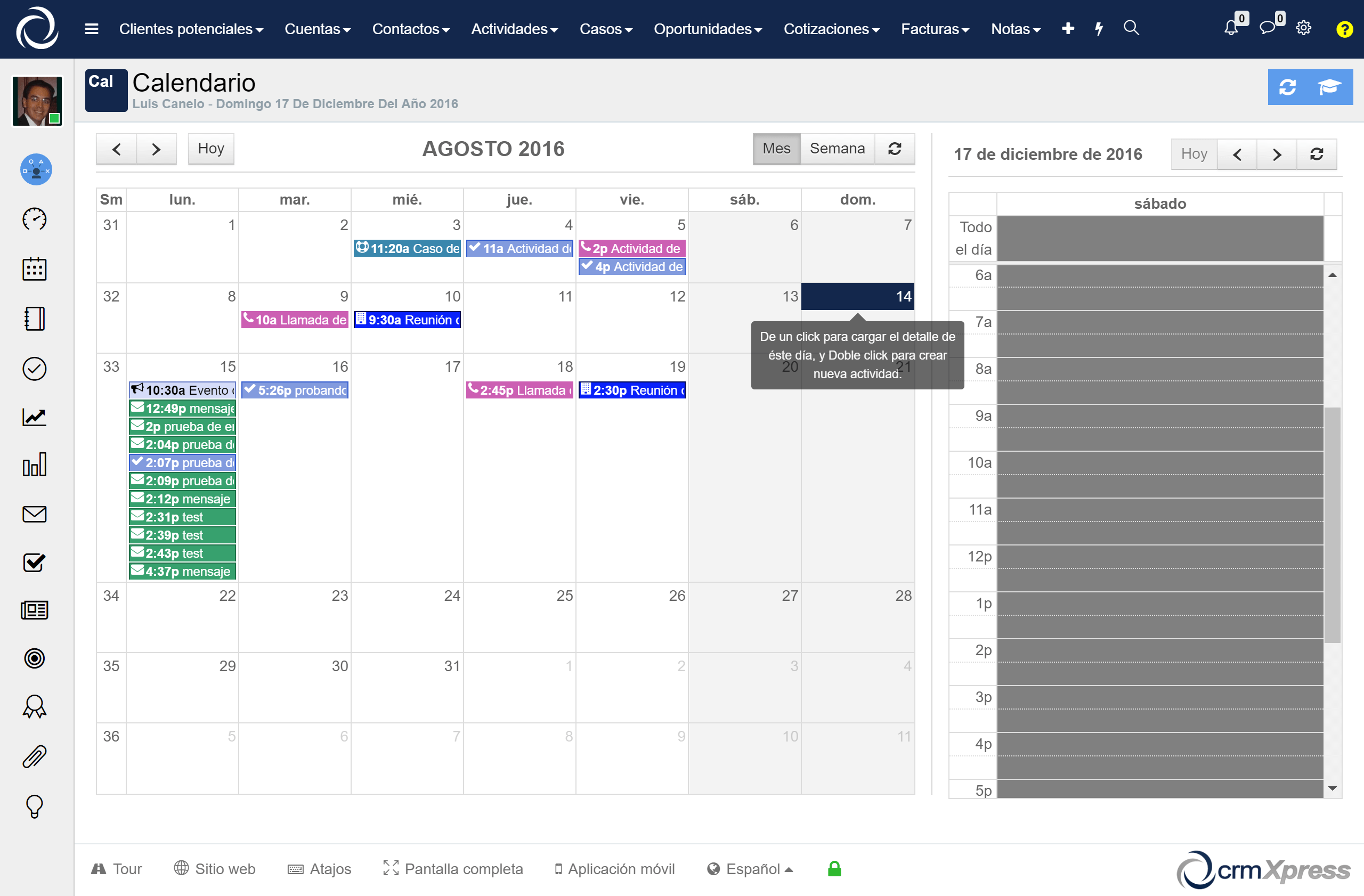 Agenda compartida